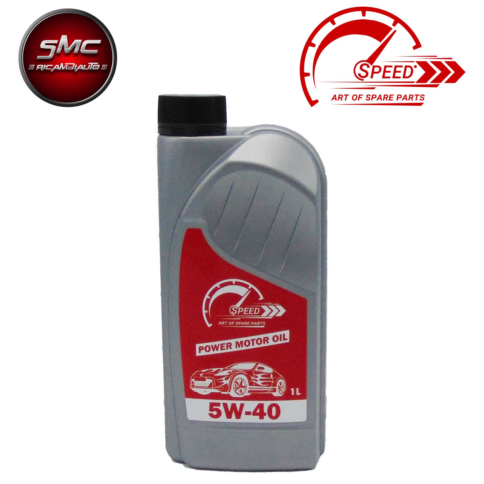 Olio Motore SPEED 5W40 A3/B4 lt.1 per auto  Ricambi auto SMC